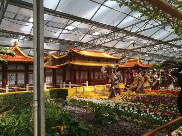 生态温室餐厅的主体建筑温室解析